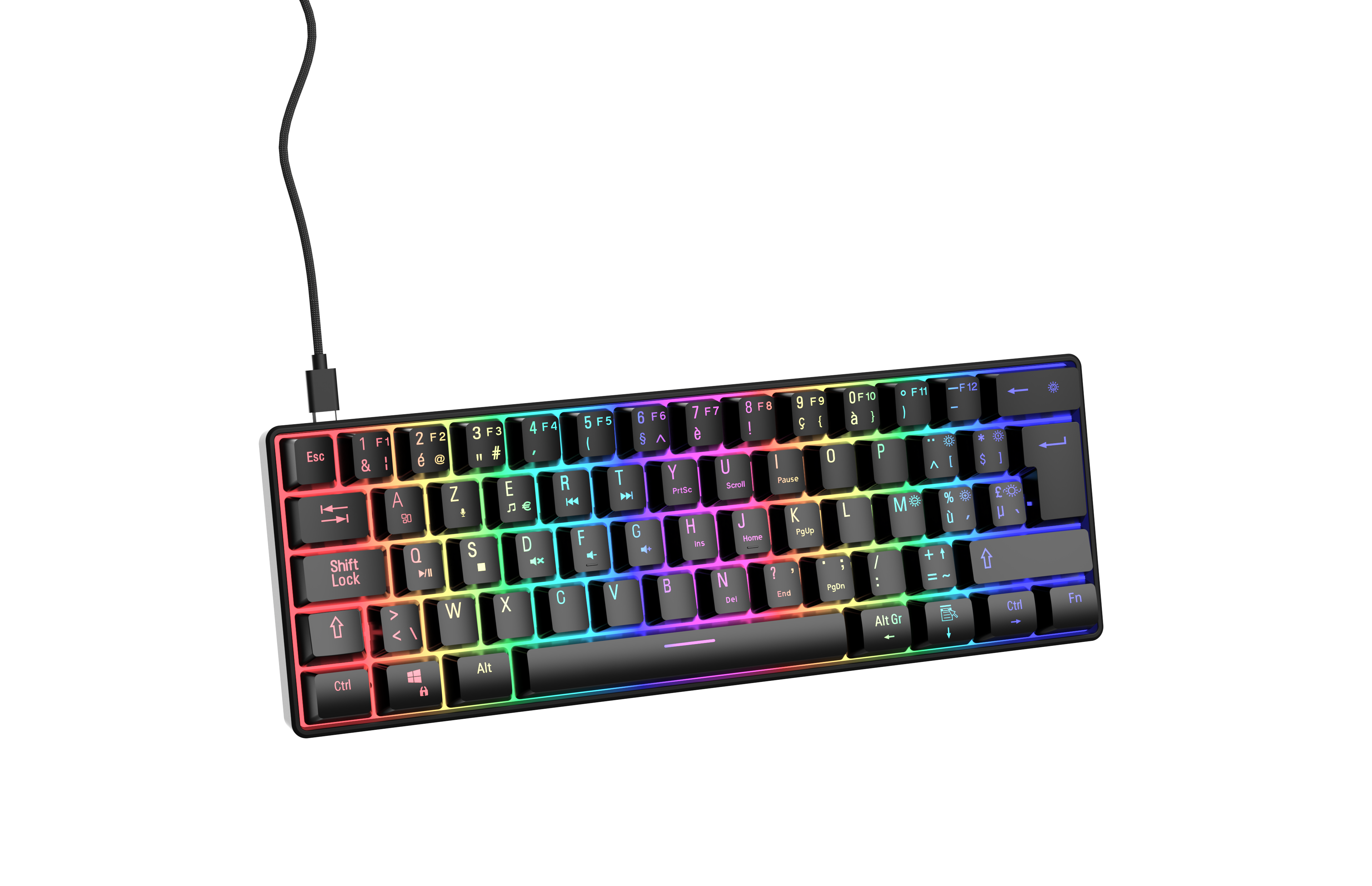Gaming toetsenbord mechanisch 60% San Jose