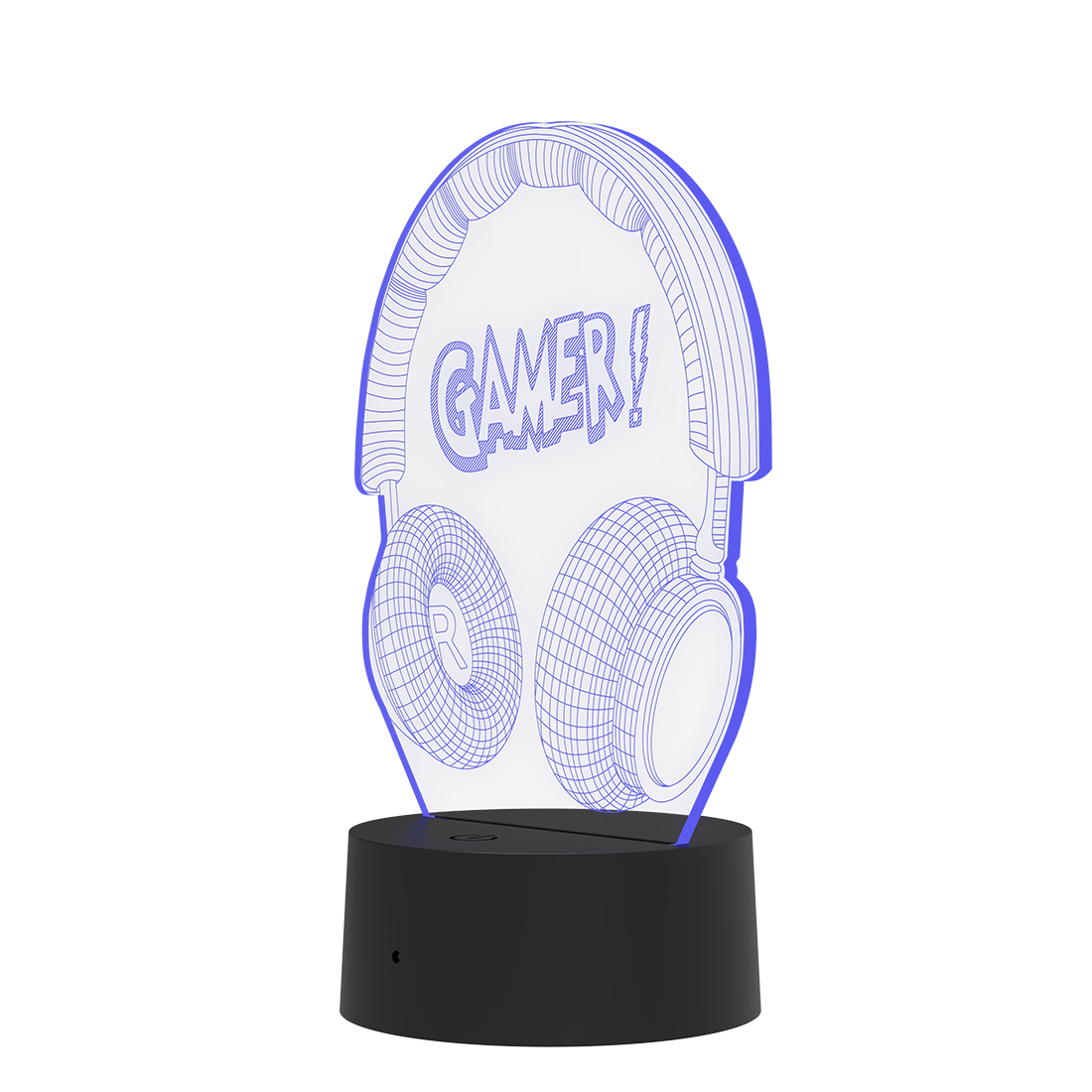 3D Led Lamp - Gamer!