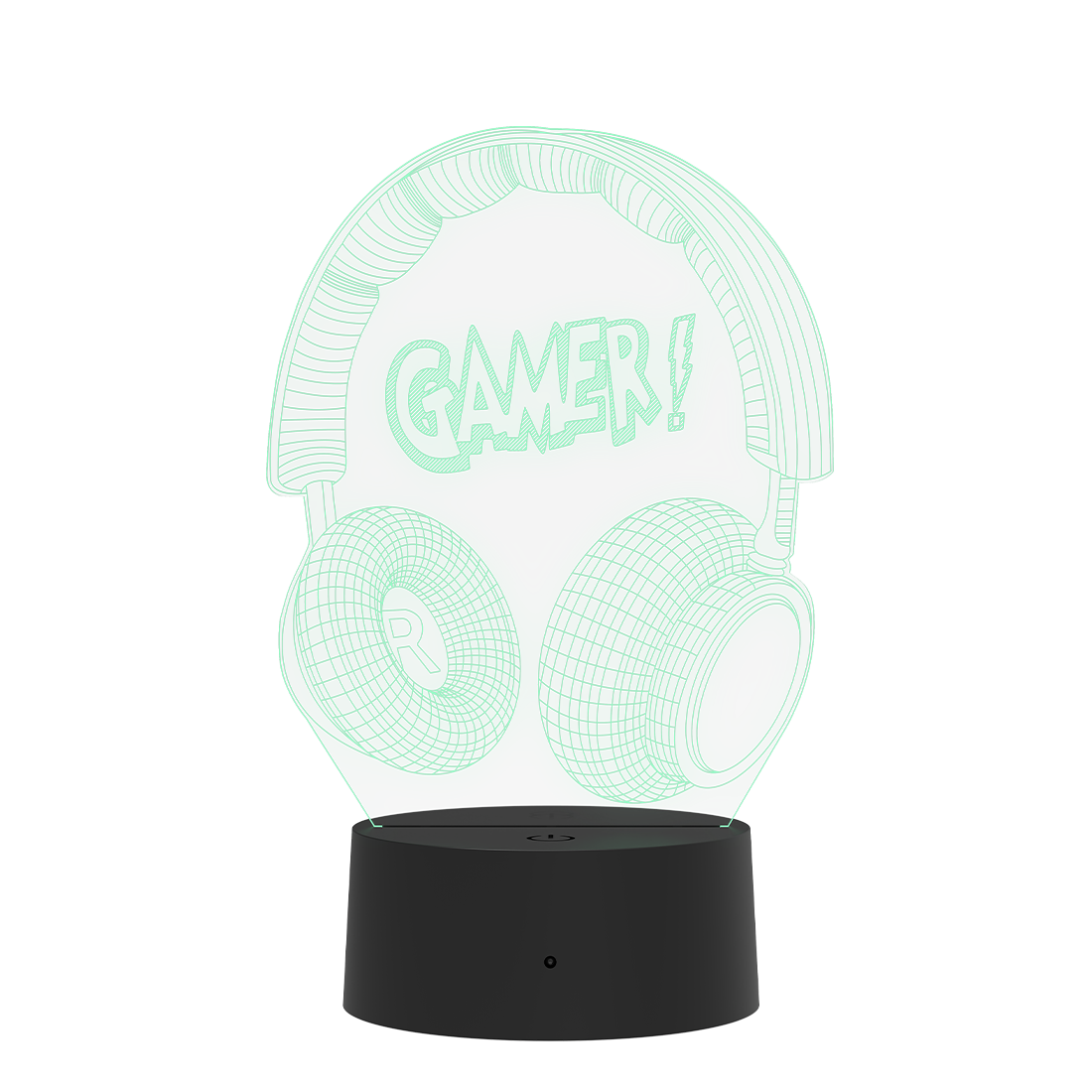 3D Led Lamp - Gamer!