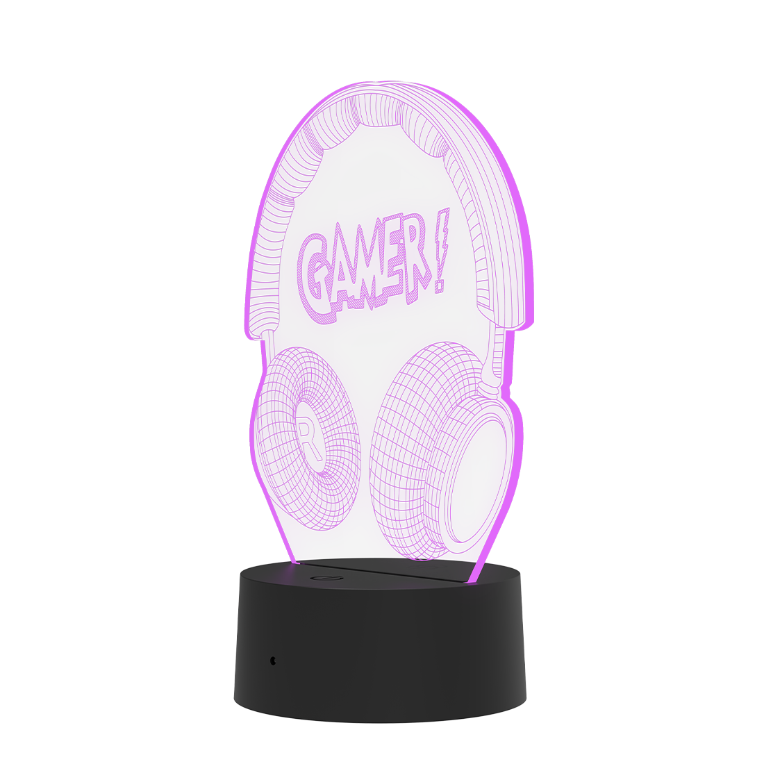 3D Led Lamp - Gamer!