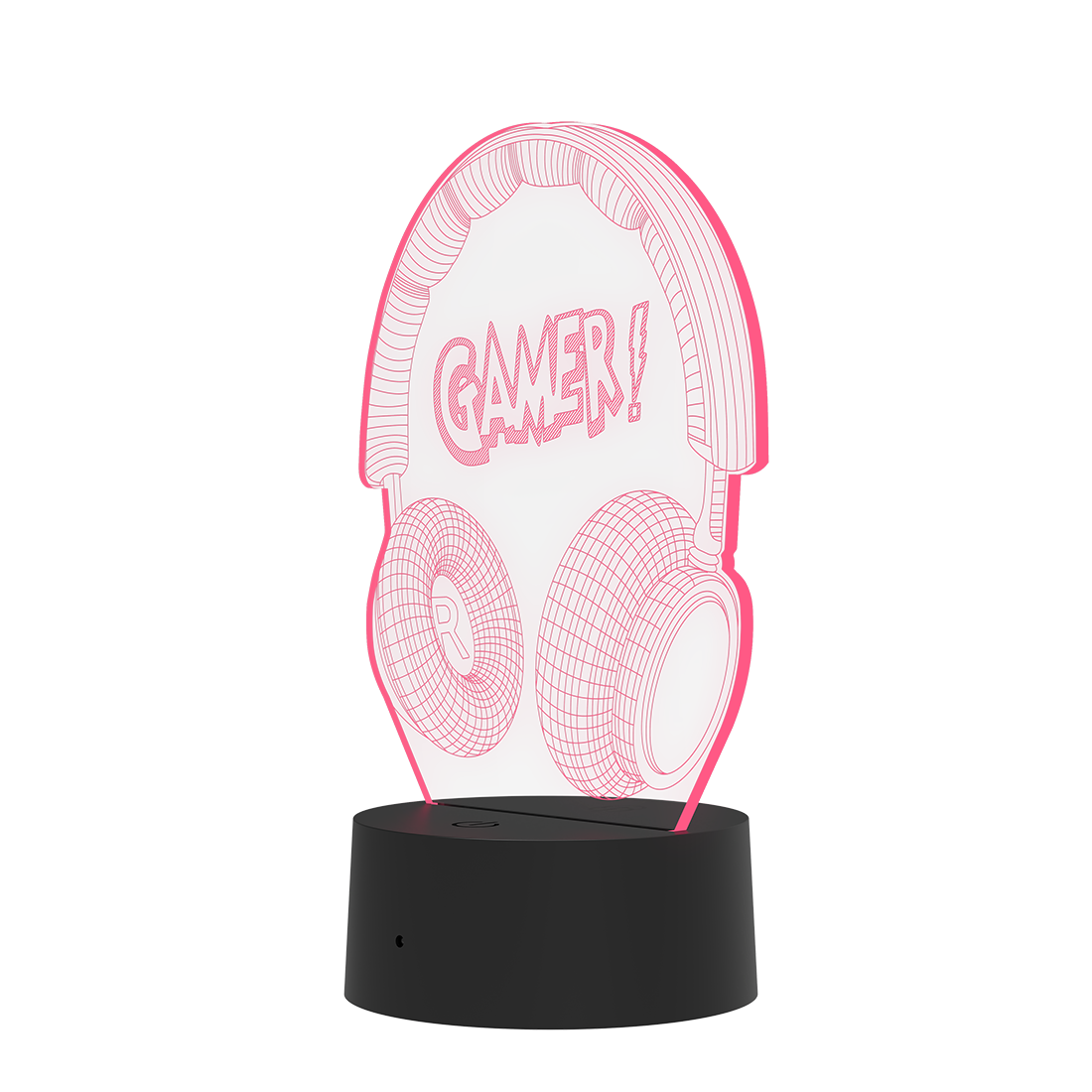 3D Led Lamp - Gamer!