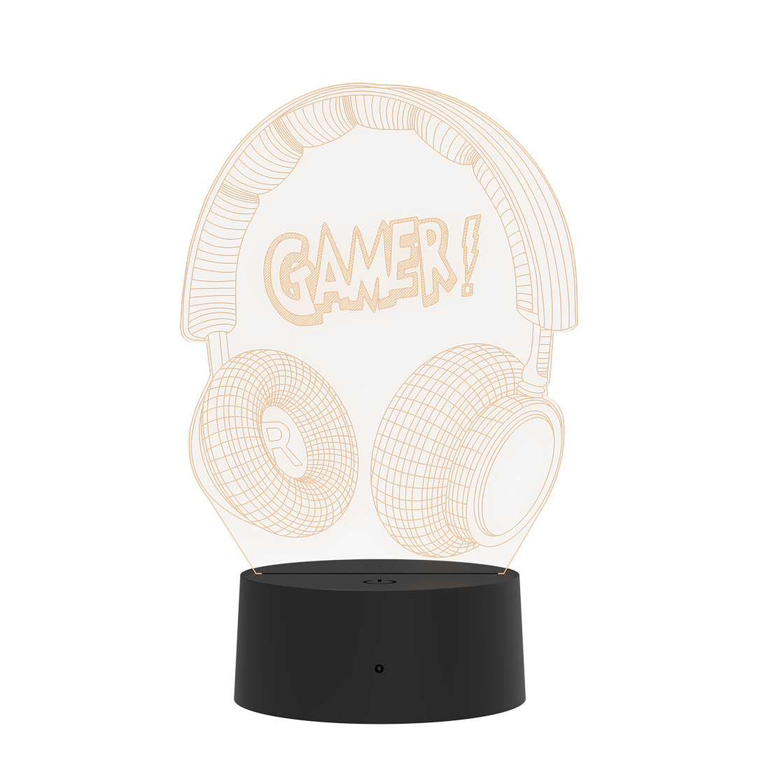 3D Led Lamp - Gamer!