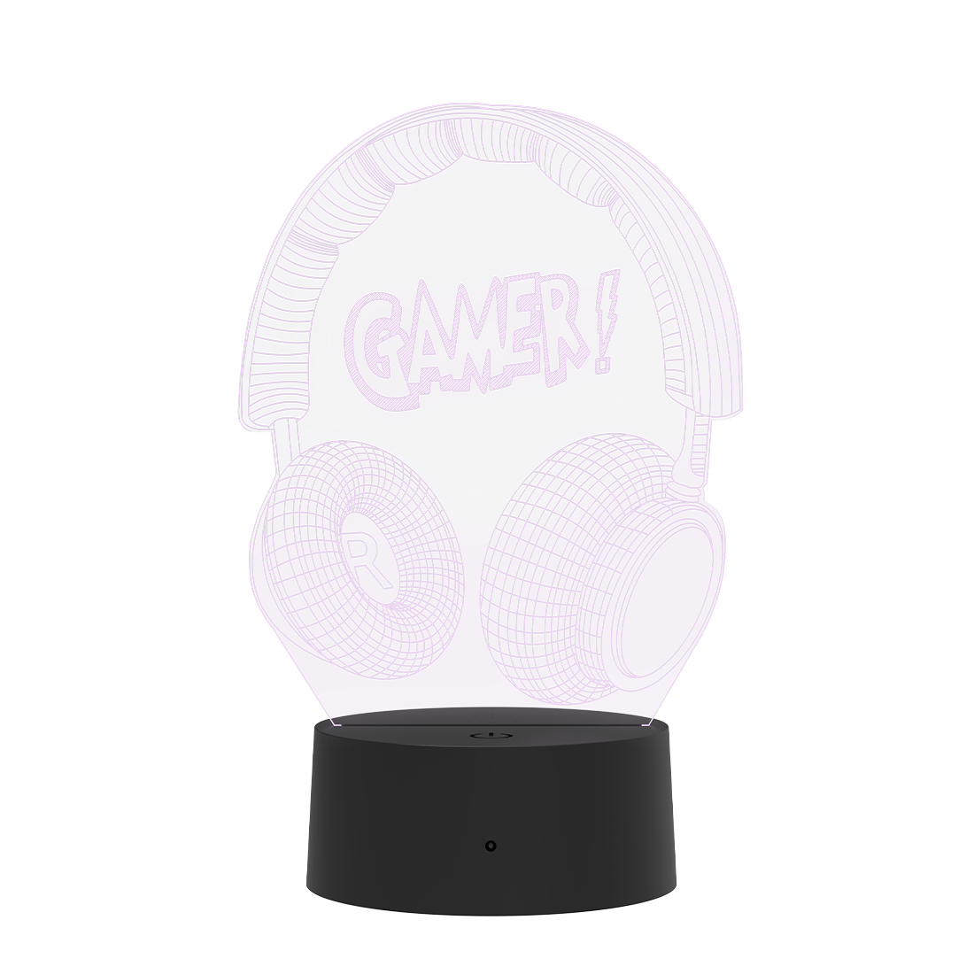 3D Led Lamp - Gamer!