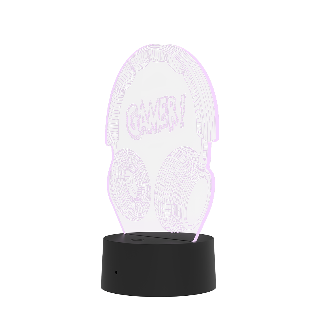 3D Led Lamp - Gamer!