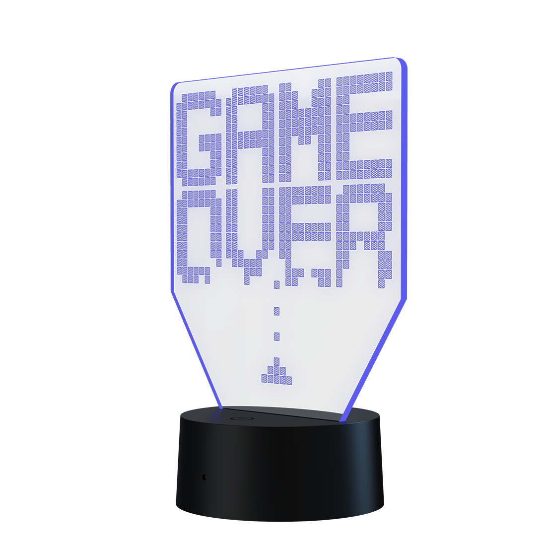 3D Led Lamp - Game over