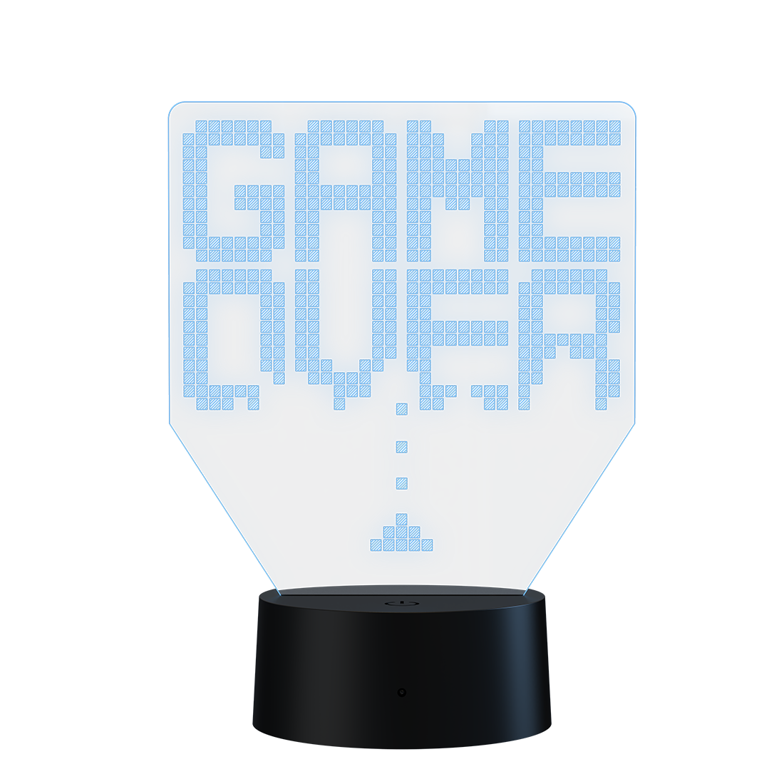 3D Led Lamp - Game over