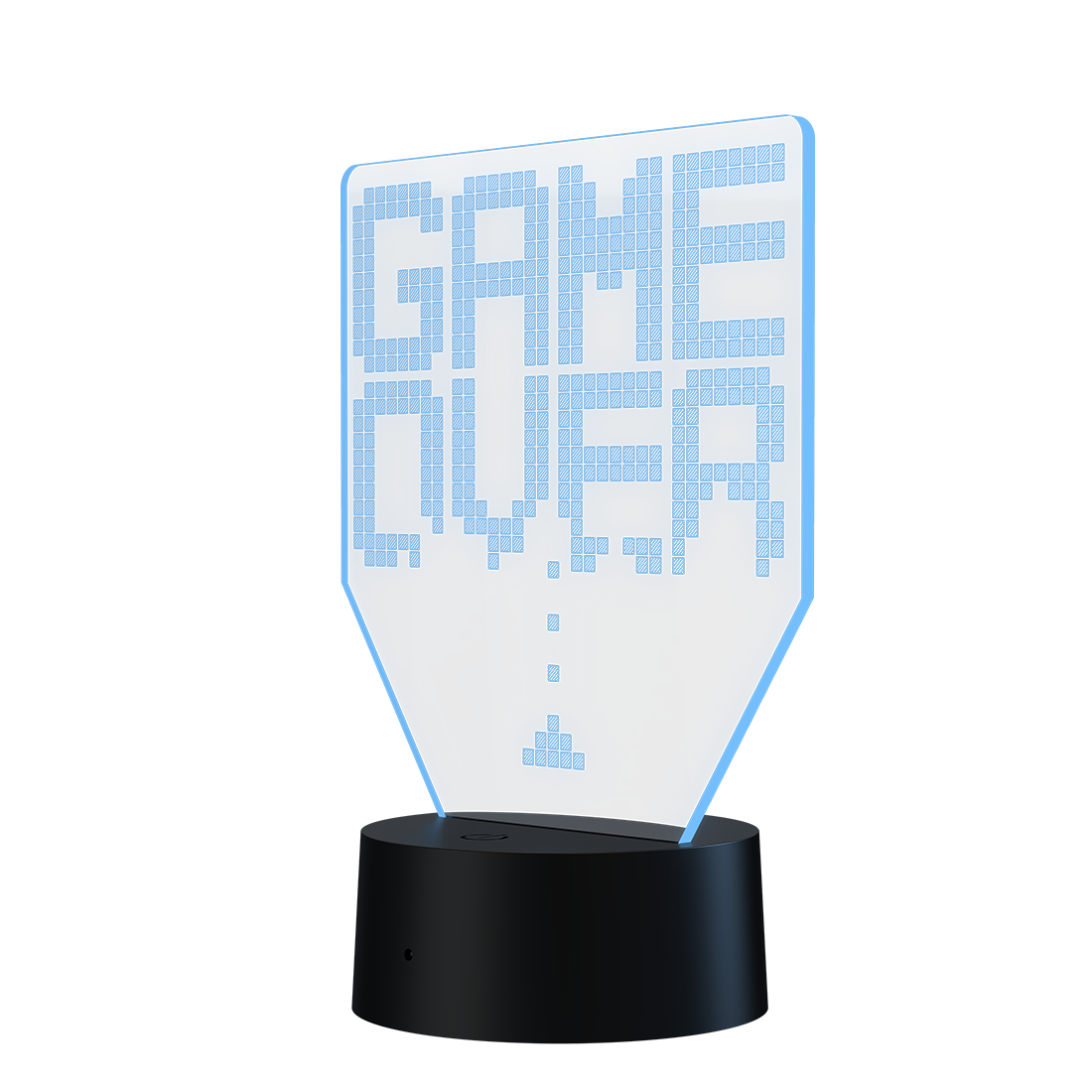 3D Led Lamp - Game over
