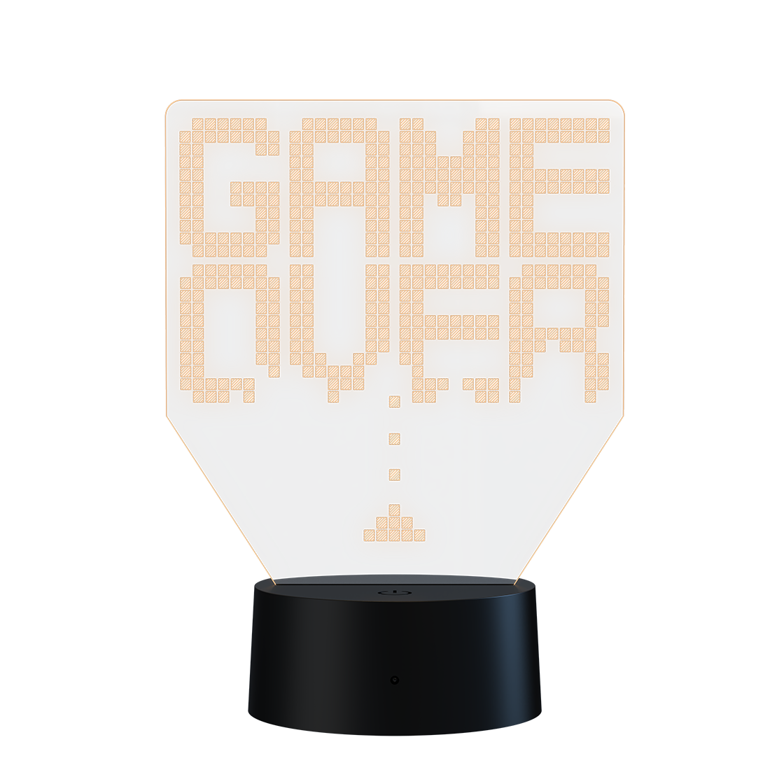 3D Led Lamp - Game over