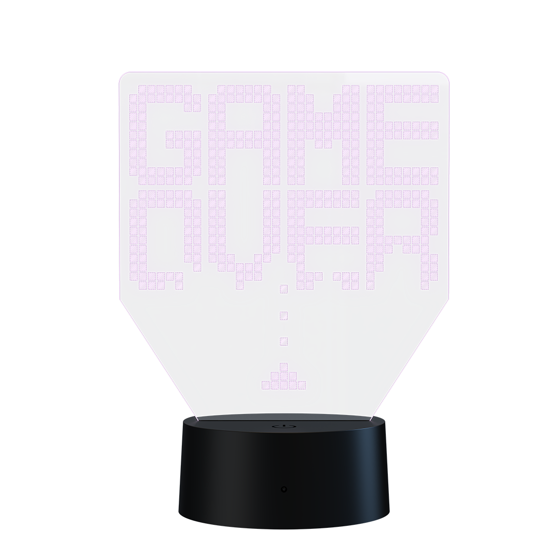 3D Led Lamp - Game over