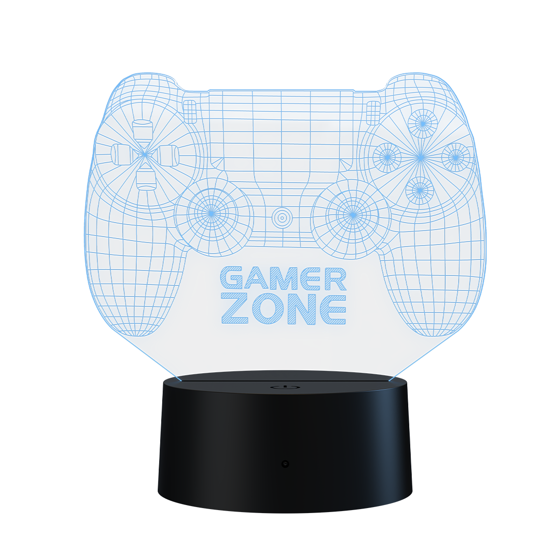 3D Led Lamp - Gamer zone