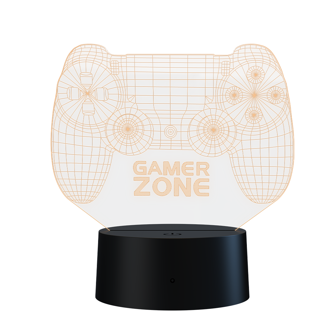 3D Led Lamp - Gamer zone