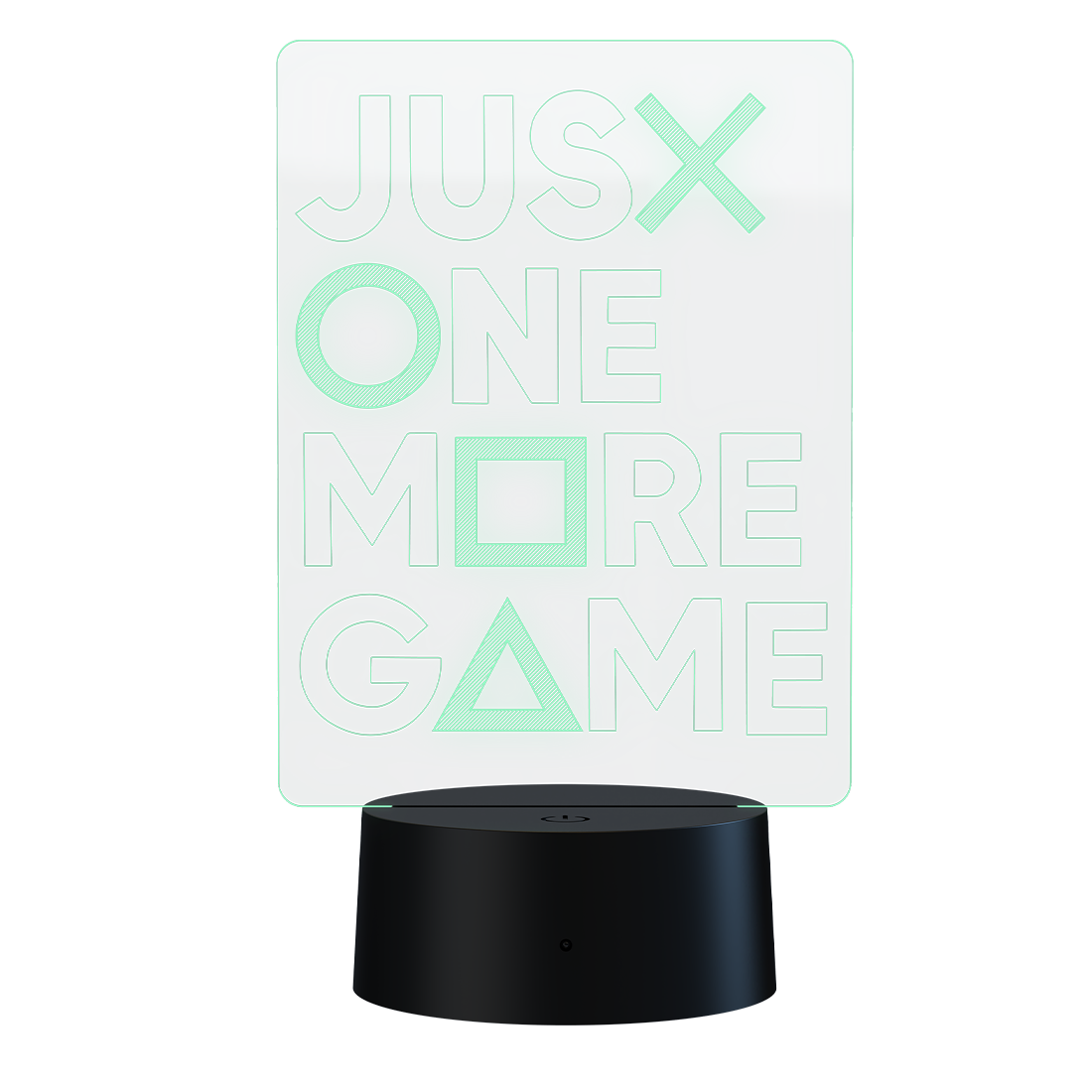 3D Led Lamp - Just one more game