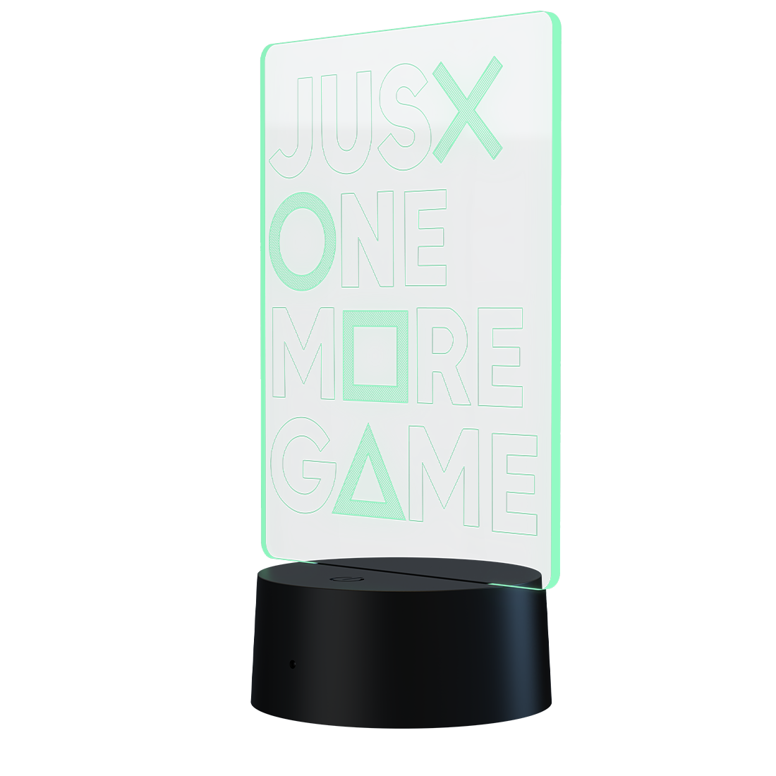 3D Led Lamp - Just one more game