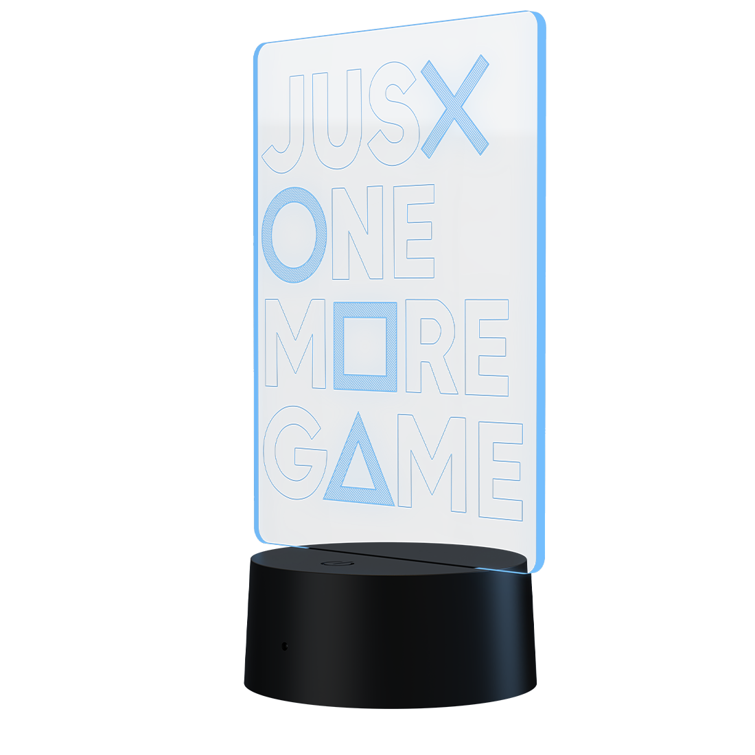 3D Led Lamp - Just one more game