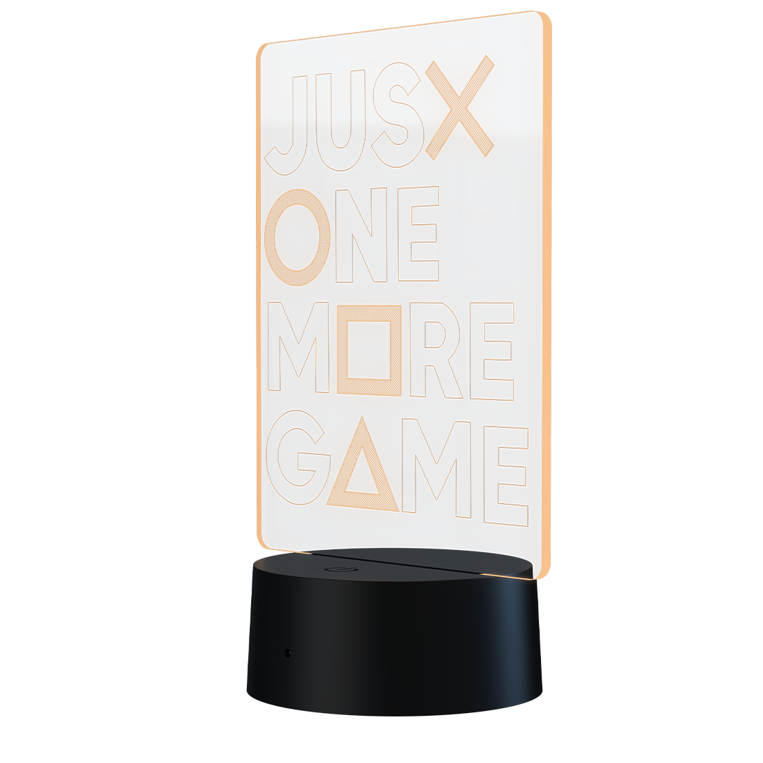 3D Led Lamp - Just one more game
