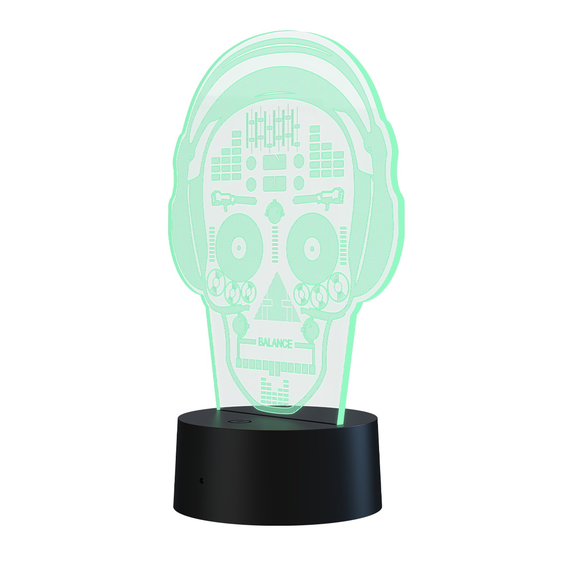 3D Led Lamp - Skull
