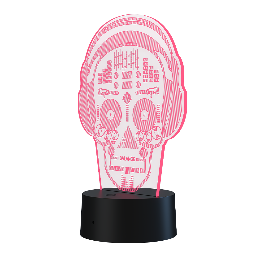 3D Led Lamp - Skull