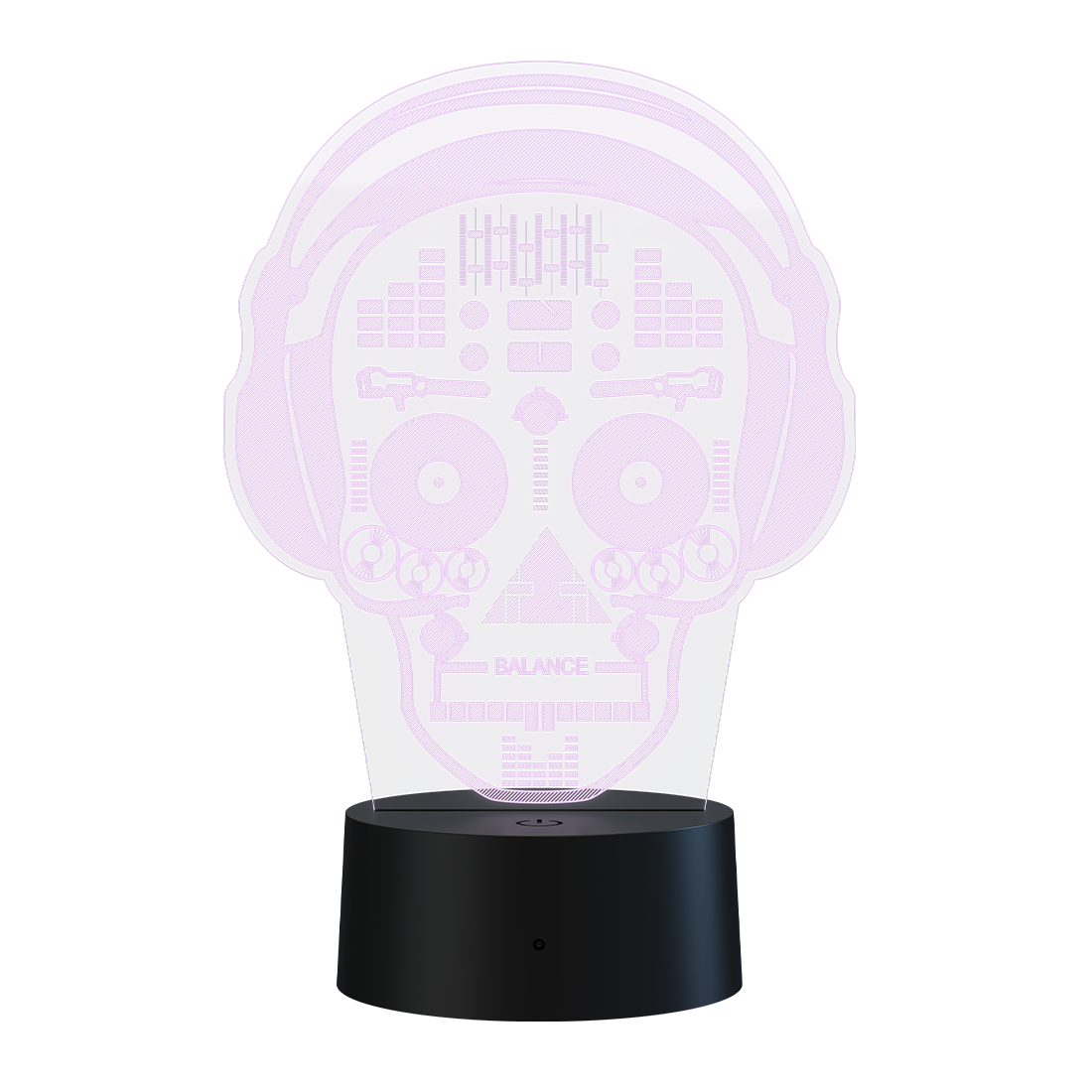 3D Led Lamp - Skull