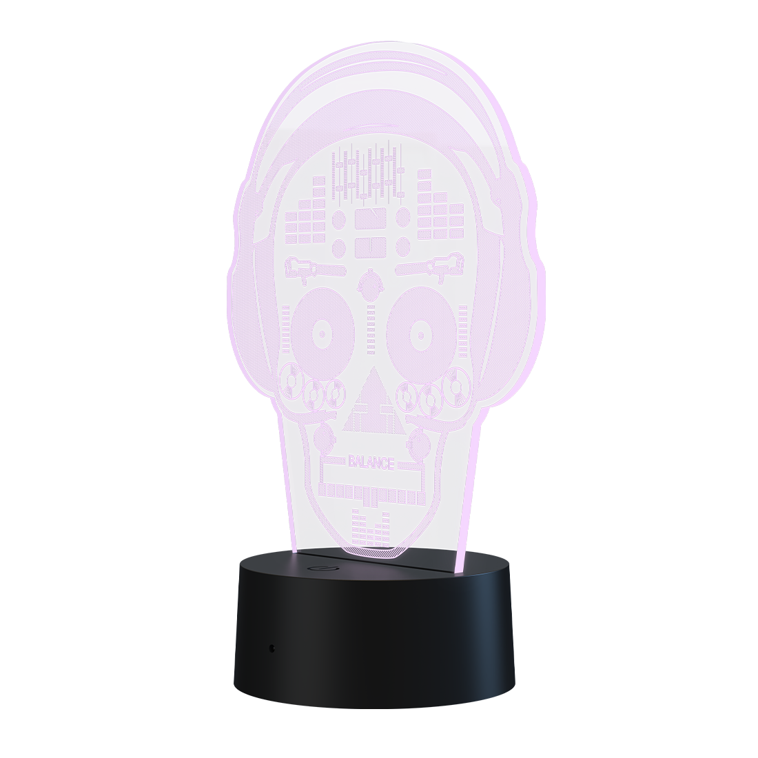 3D Led Lamp - Skull