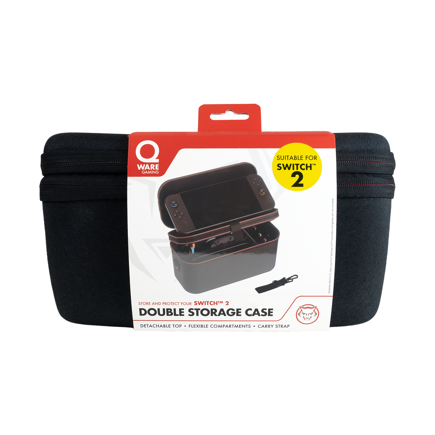 Switch 2 dubbele opbergcase