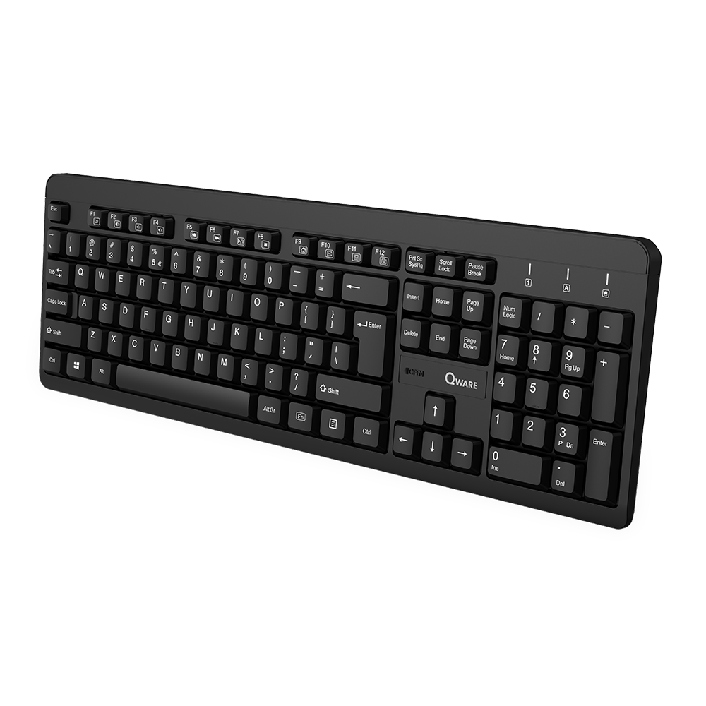 Swindon Wired Keyboard - Black