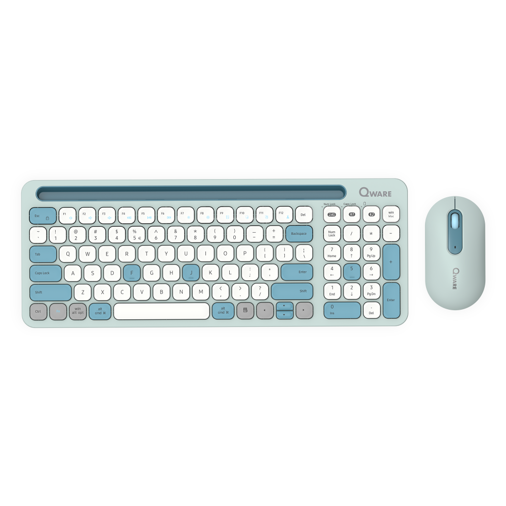 Florence Draadloze Combo - Zwart