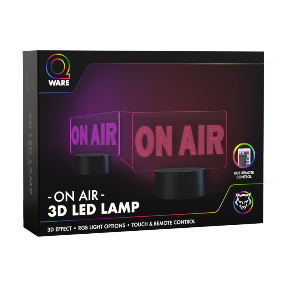 3D Led Lamp - On Air