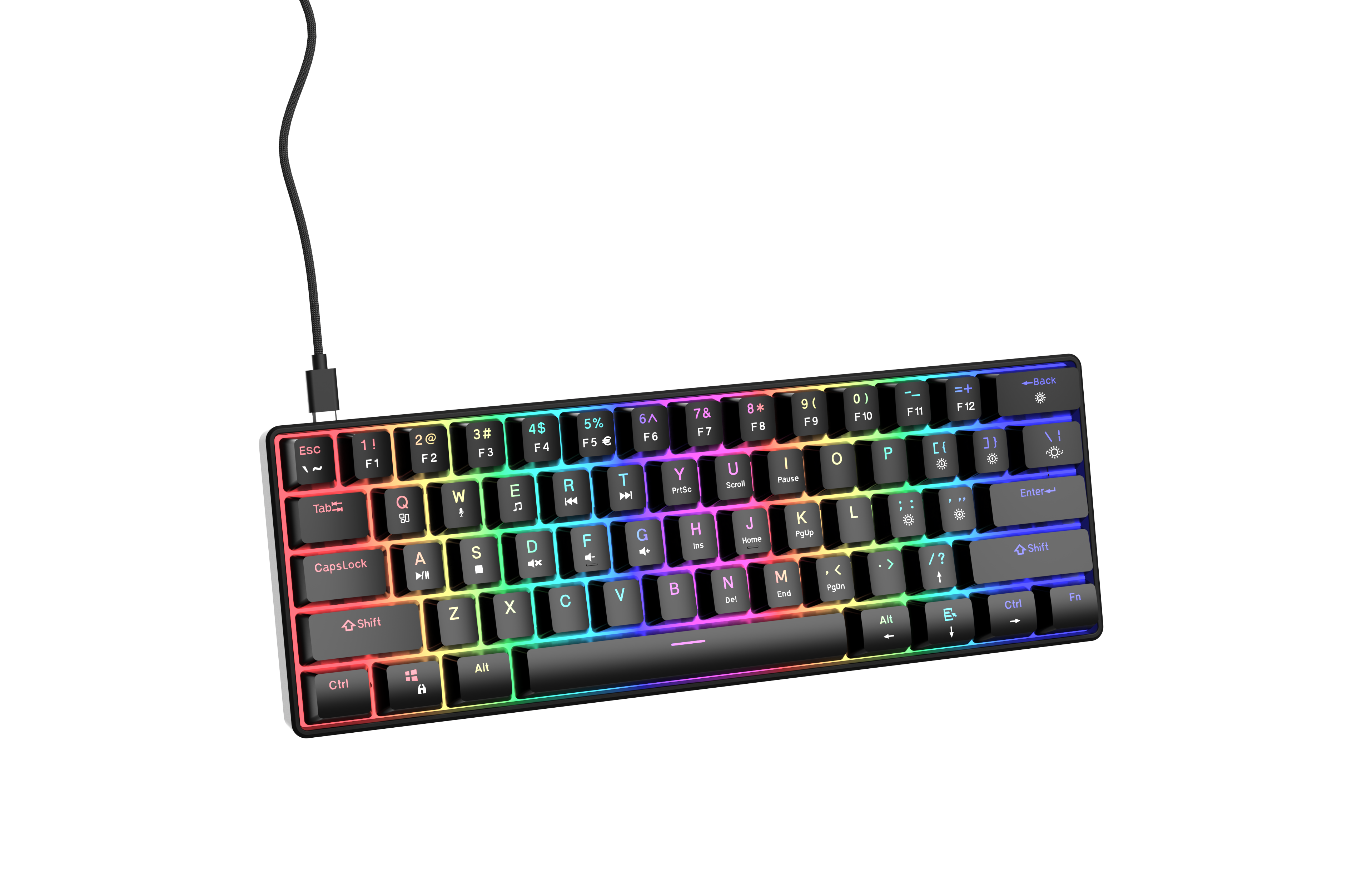 Gaming Toetsenbord Mechanisch 60% San Jose Qwerty