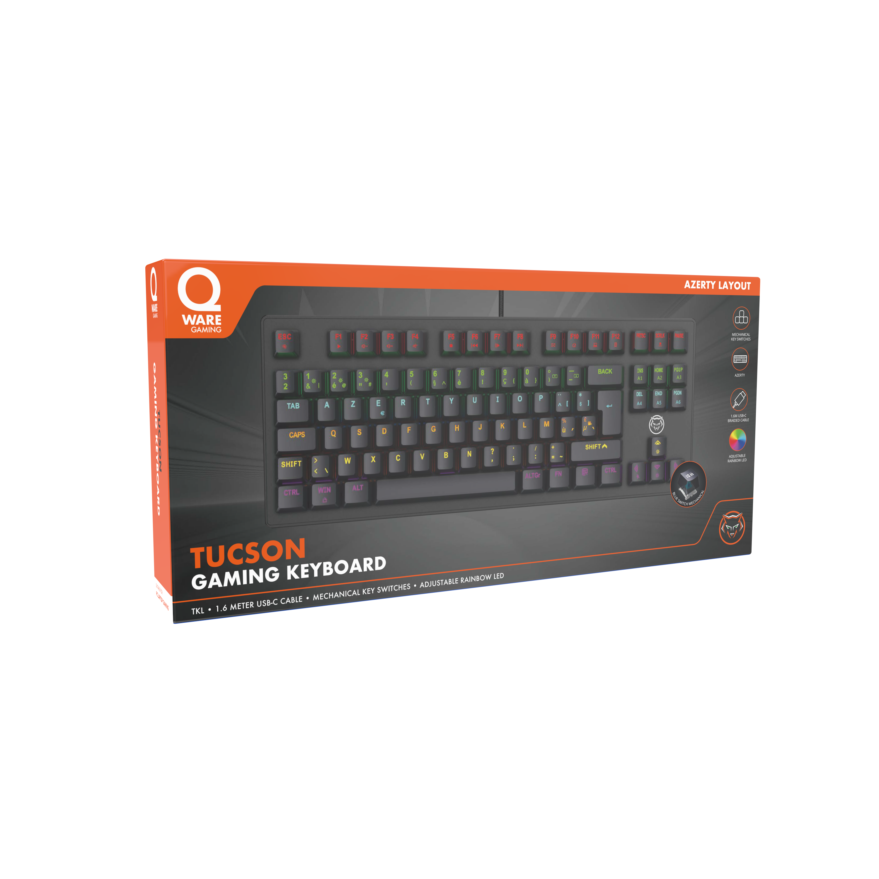 Gaming toetsenbord Tucson TKL