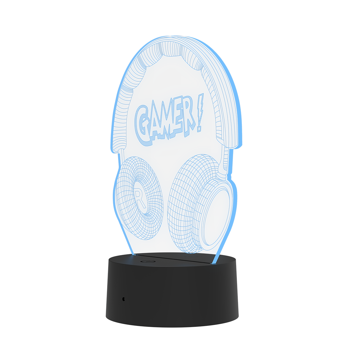 3D Led Lamp - Gamer!