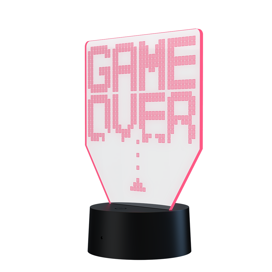 3D Led Lamp - Game over