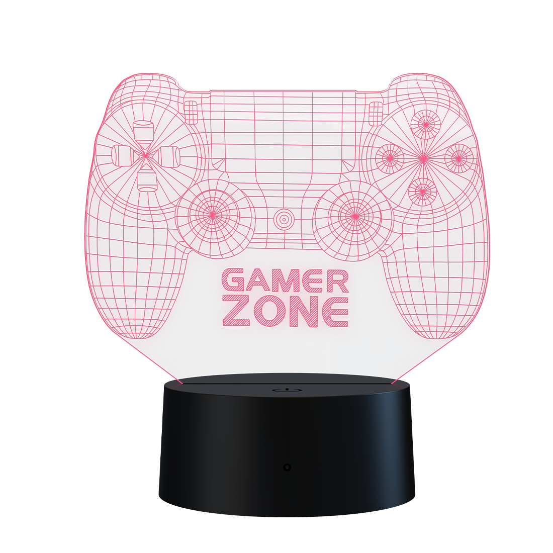 3D Led Lamp - Gamer zone