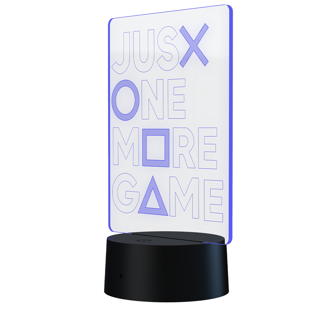 3D Led Lamp - Just one more game