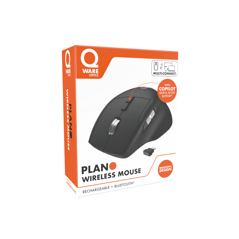 Plano draadloze muis - BINNENKORT VERKRIJGBAAR