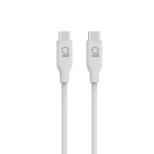 Load image into Gallery viewer, Qware USB-C to USB-C Fast-Charge Cable - White
