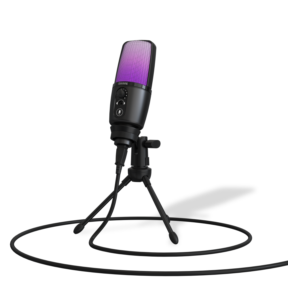 Staccato Gaming Microphone - Black