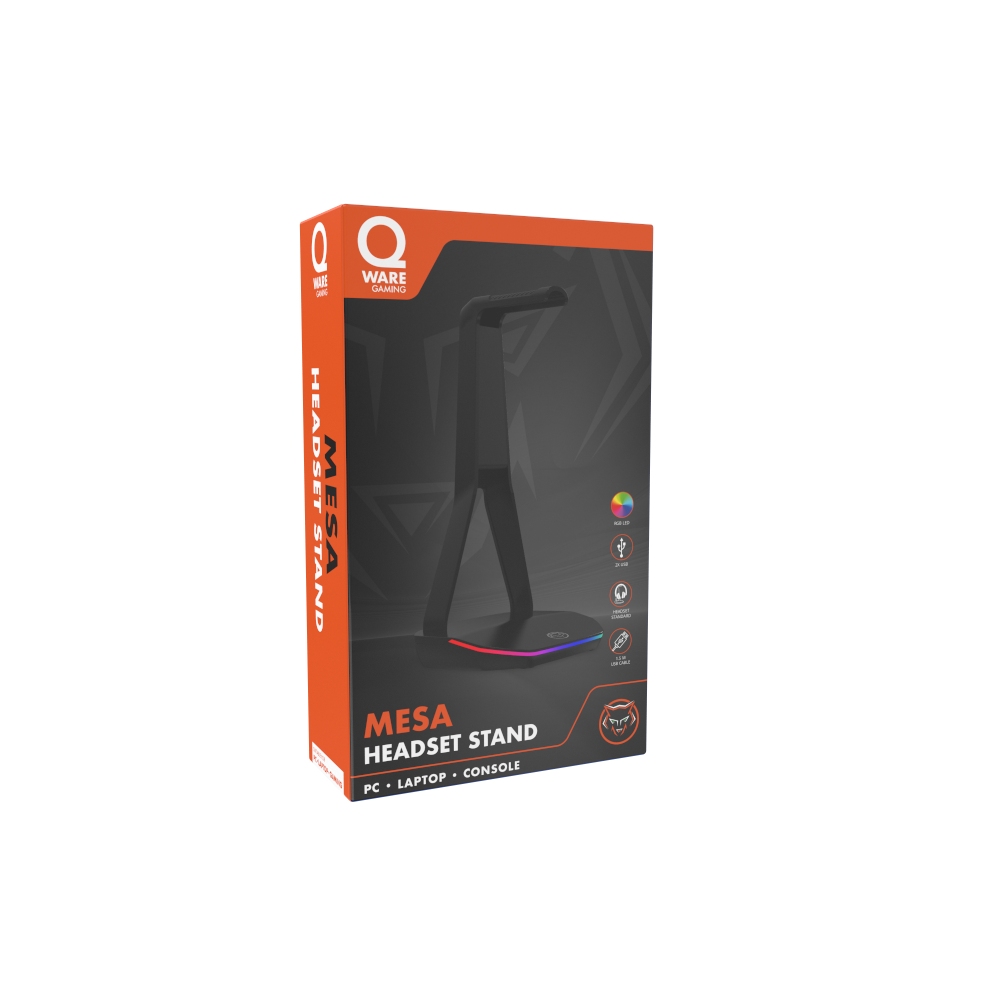 Computer store headset stand