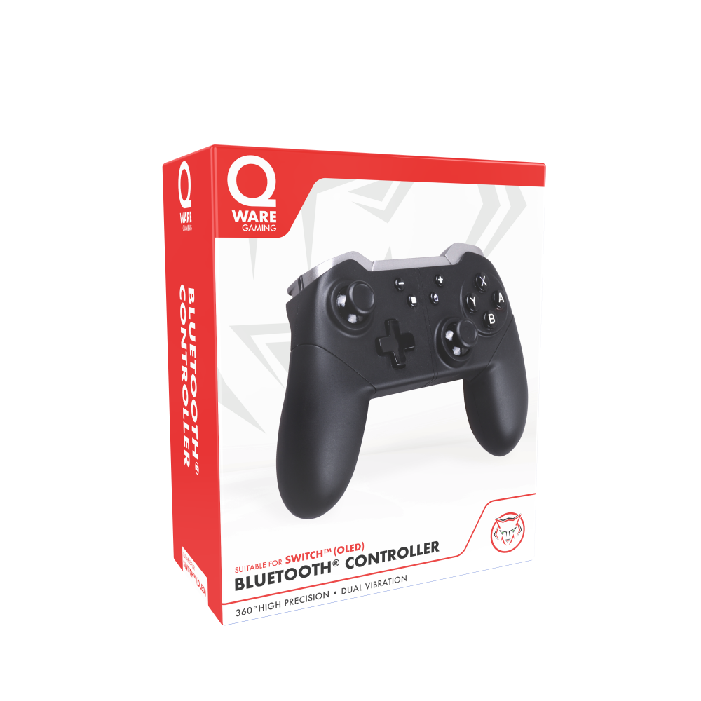 Qware Nintendo Switch Gamecontroller - Black