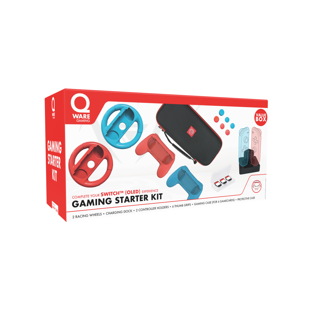 Gaming Bundle - Blue/Red