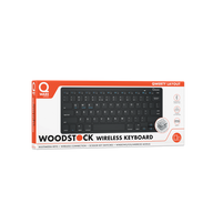 Woodstock Wireless Keyboard - Zwart