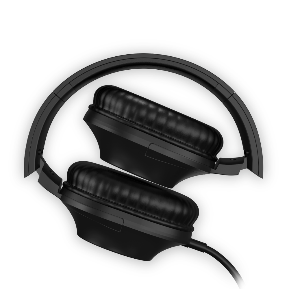 Qware Sound Wired Headphone - Zwart