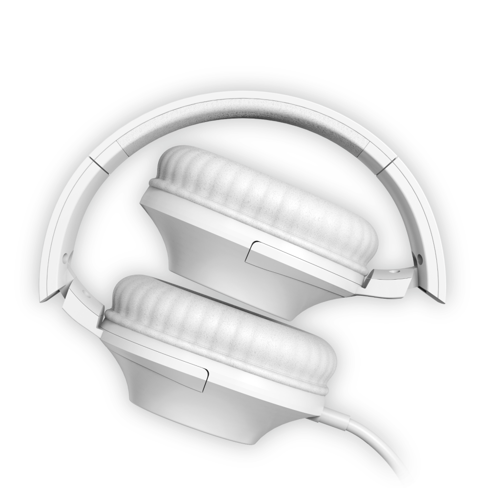 Qware Sound Wired Headphone - Wit