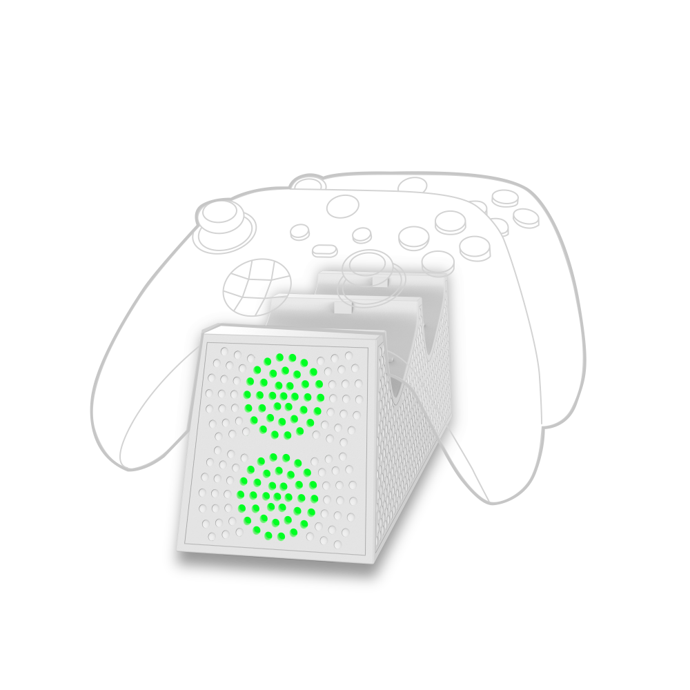 White xbox controller charger deals
