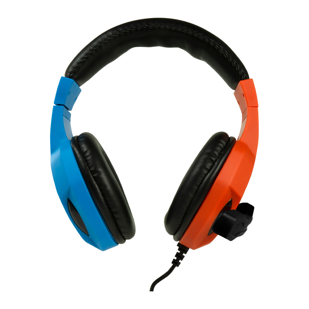 Qware Switch Gaming Headset - Blauw/Rood